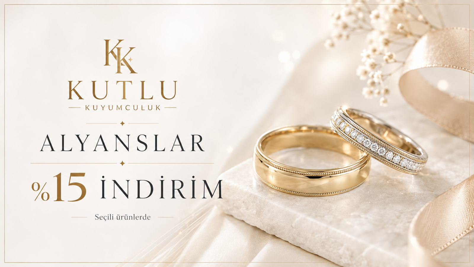 Kutlu Kuyumculuk kampanya bannerı 3